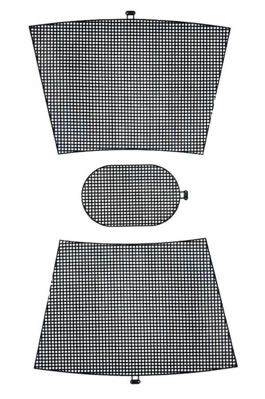 KANVAS PLASTİK ÇANTA SETİ 3 PARÇA 40X26 SİYAH